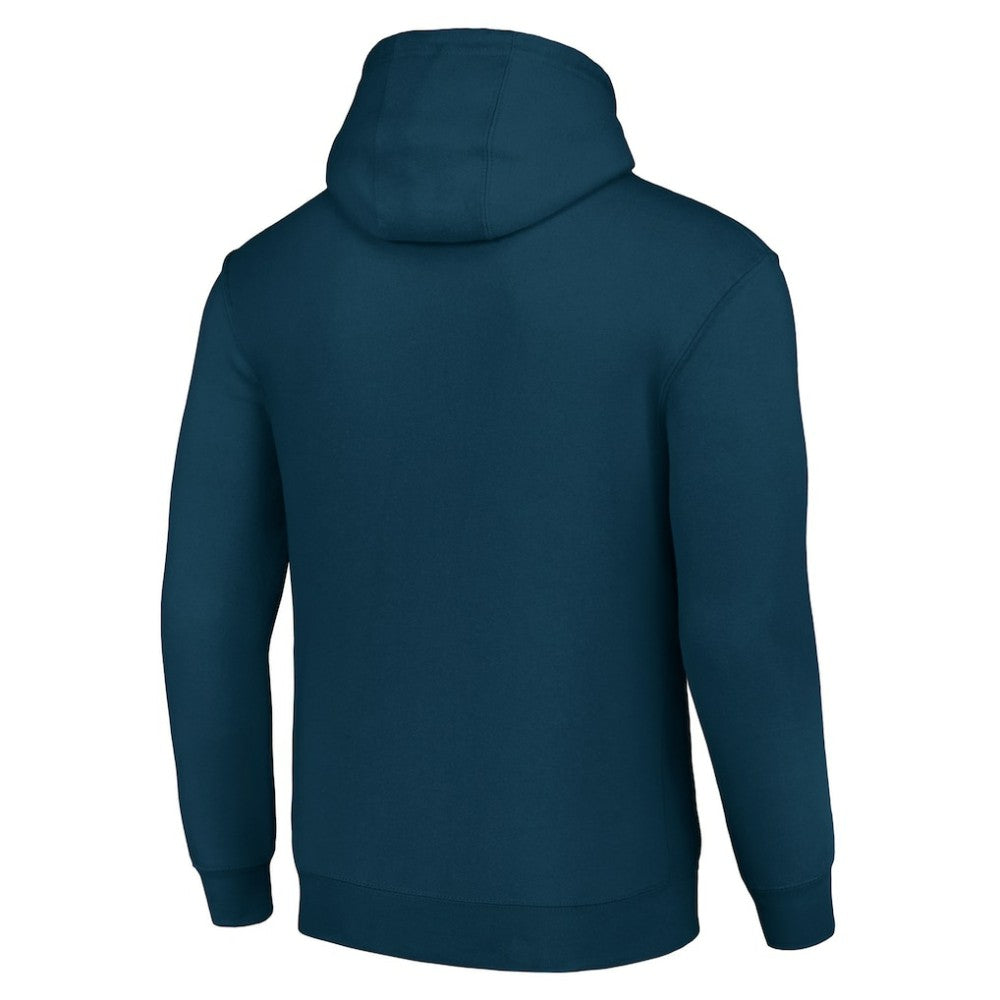 Toronto Maple Leafs Starter Team Logo Graphic Fleece Tri-Blend Pullover Hoodie - Navy Hoodies