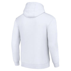 Philadelphia Flyers Starter Team Logo Graphic Fleece Tri-Blend Pullover Hoodie - White Hoodies