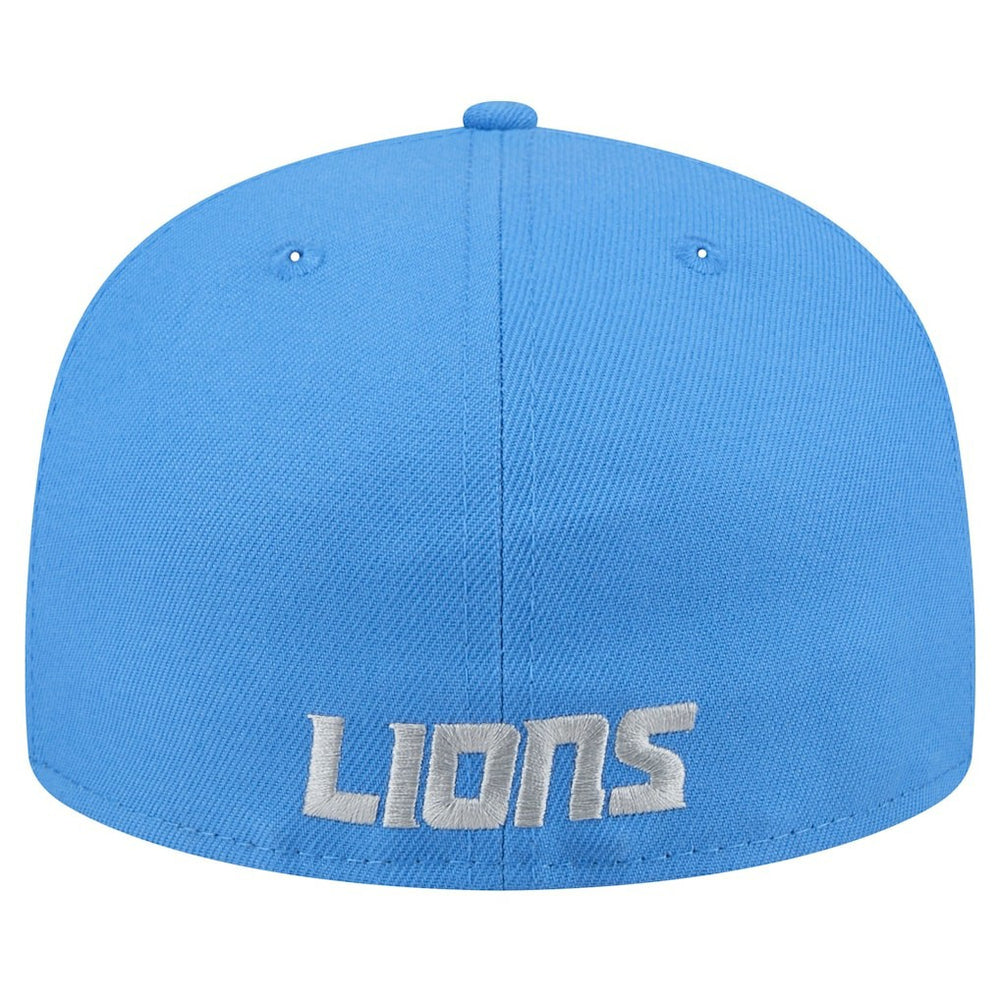 Detroit Lions New Era Omaha 59FIFTY Fitted Hat - Blue on sale