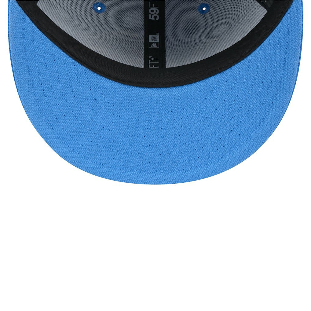 Detroit Lions New Era Omaha 59FIFTY Fitted Hat - Blue on sale