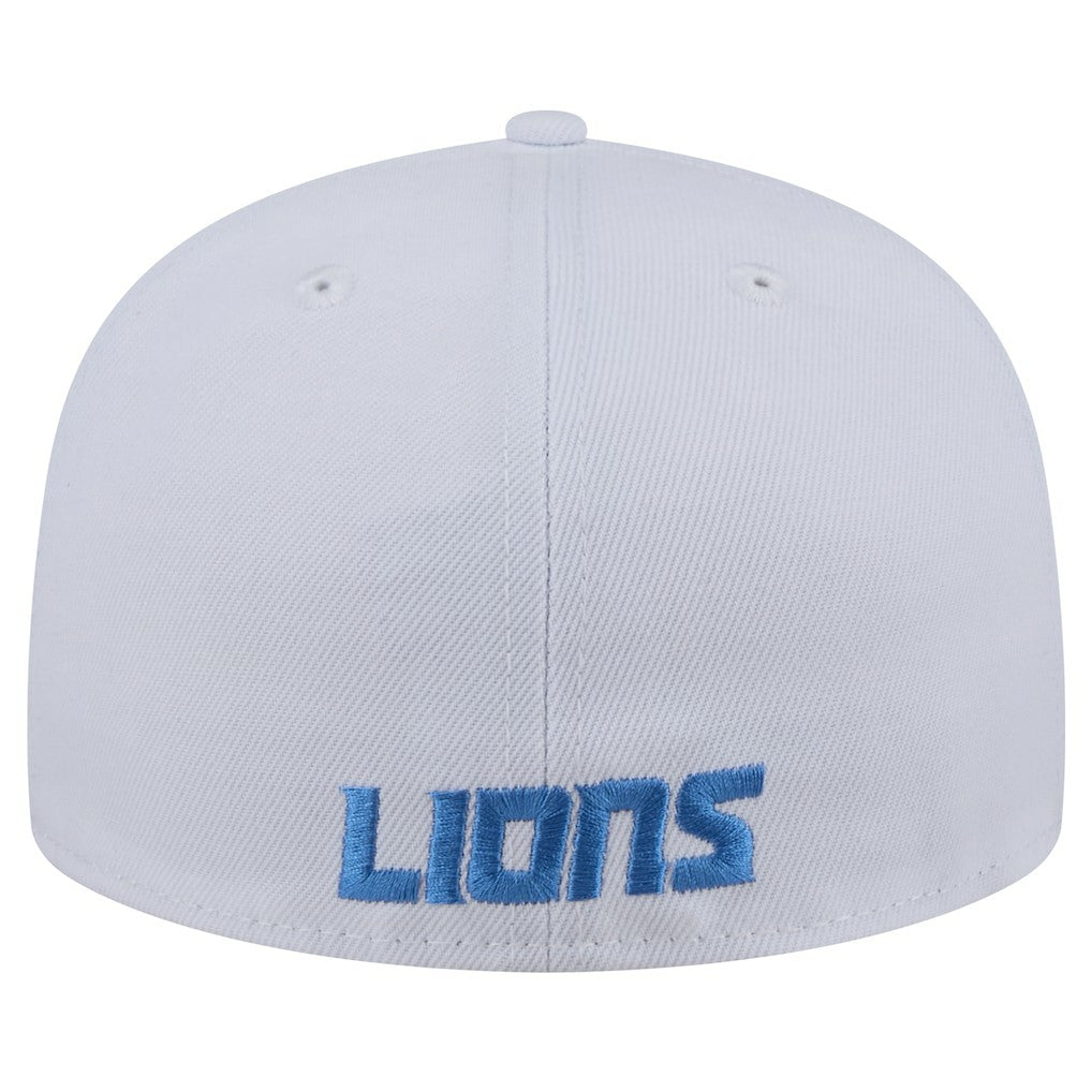 Detroit Lions New Era Omaha 59FIFTY Fitted Hat - White sale