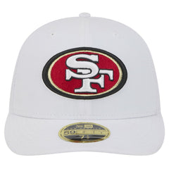 San Francisco 49ers New Era Omaha Low Profile 59FIFTY Fitted Hat - White sale