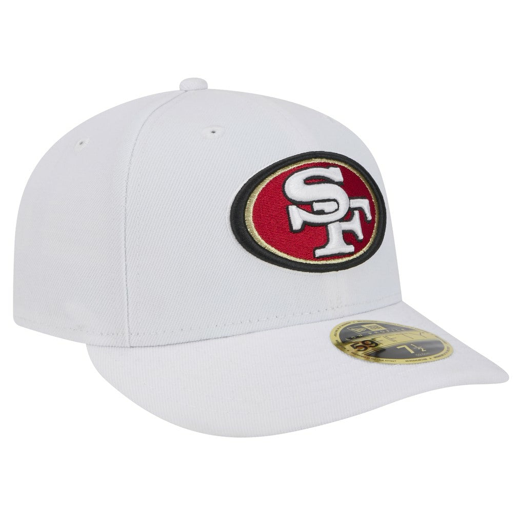 San Francisco 49ers New Era Omaha Low Profile 59FIFTY Fitted Hat - White sale