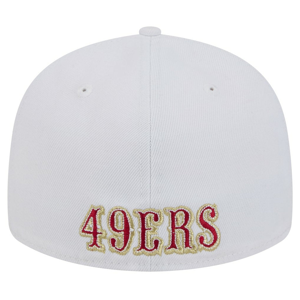 San Francisco 49ers New Era Omaha Low Profile 59FIFTY Fitted Hat - White sale