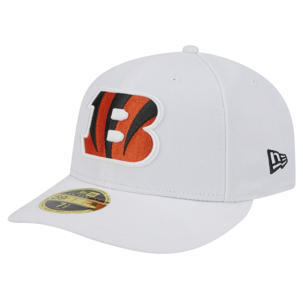 Cincinnati Bengals New Era Omaha Low Profile 59FIFTY Fitted Hat - White online