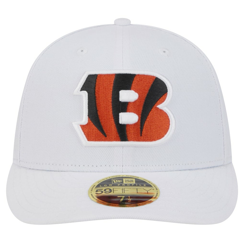 Cincinnati Bengals New Era Omaha Low Profile 59FIFTY Fitted Hat - White online