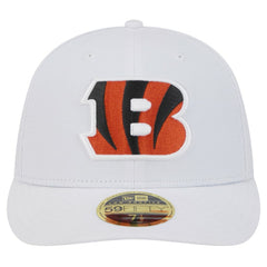 Cincinnati Bengals New Era Omaha Low Profile 59FIFTY Fitted Hat - White online