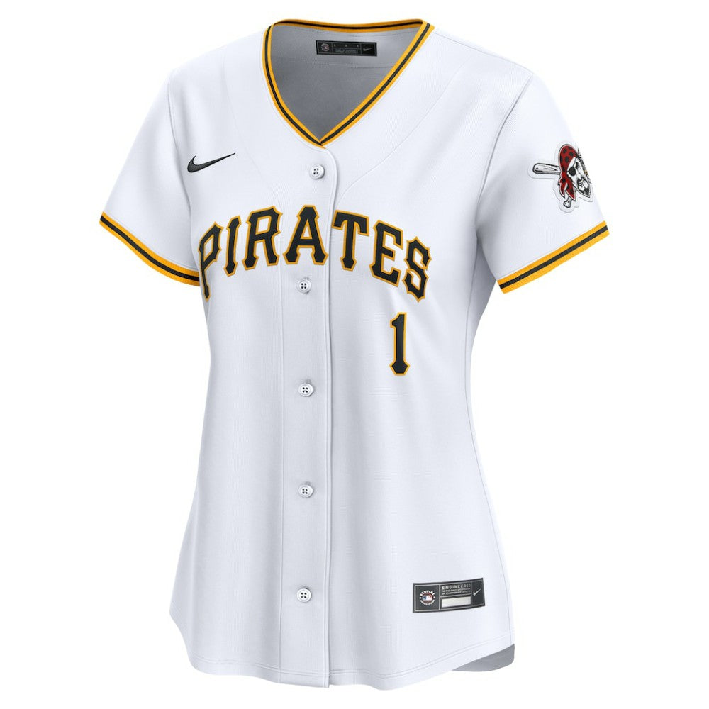 Pittsburgh Pirates Women's #1 Mom Home Limited Jersey White