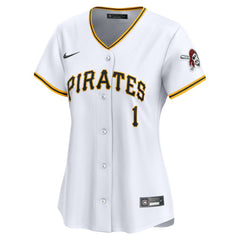 Pittsburgh Pirates Women's #1 Mom Home Limited Jersey White