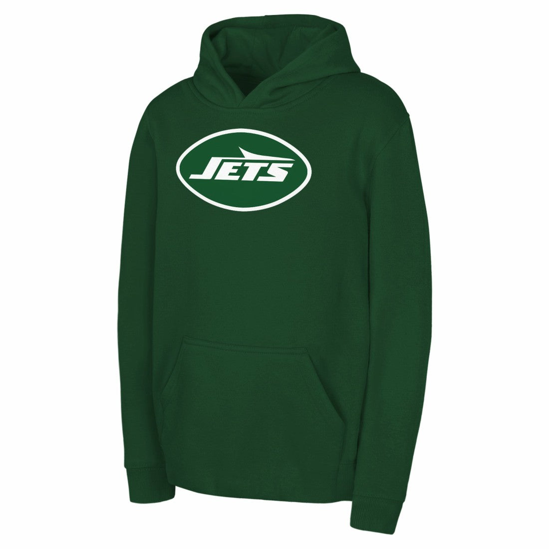 New York Jets Youth Team Logo Pullover Hoodie - Green online