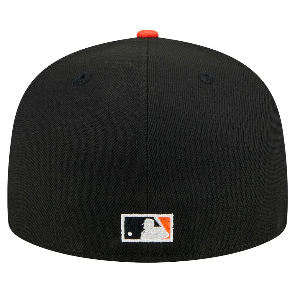 San Francisco Giants Shadow Stitch 59FIFTY Fitted Hat Black