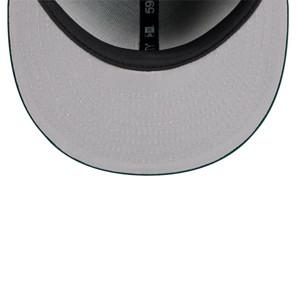 Athletics Shadow Stitch 59FIFTY Fitted Hat Black