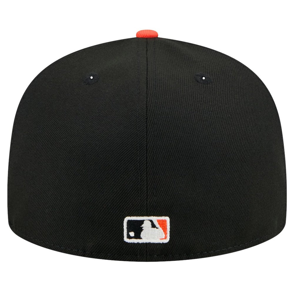 Detroit Tigers Shadow Stitch 59FIFTY Fitted Hat Black
