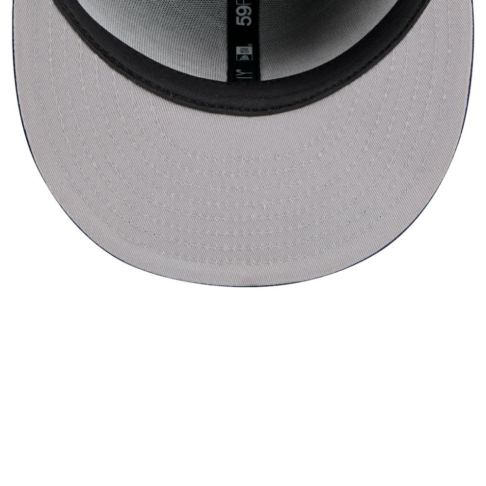 Chicago White Sox Shadow Stitch 59FIFTY Fitted Hat Black