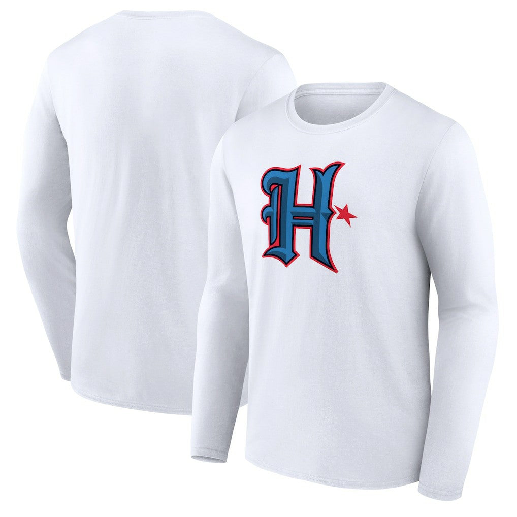 Houston Texans Secondary Logo Long Sleeve T-Shirt - White sale