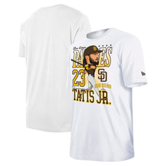 Fernando Tatis Jr. San Diego Padres Caricature T-Shirt White