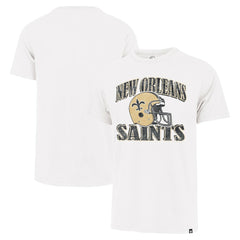 New Orleans Saints '47 Overrun Franklin Throwback T-Shirt - Cream cheap