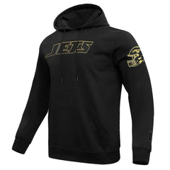 New York Jets Pro Standard Classic Chenille Pullover Hoodie - Black on sale