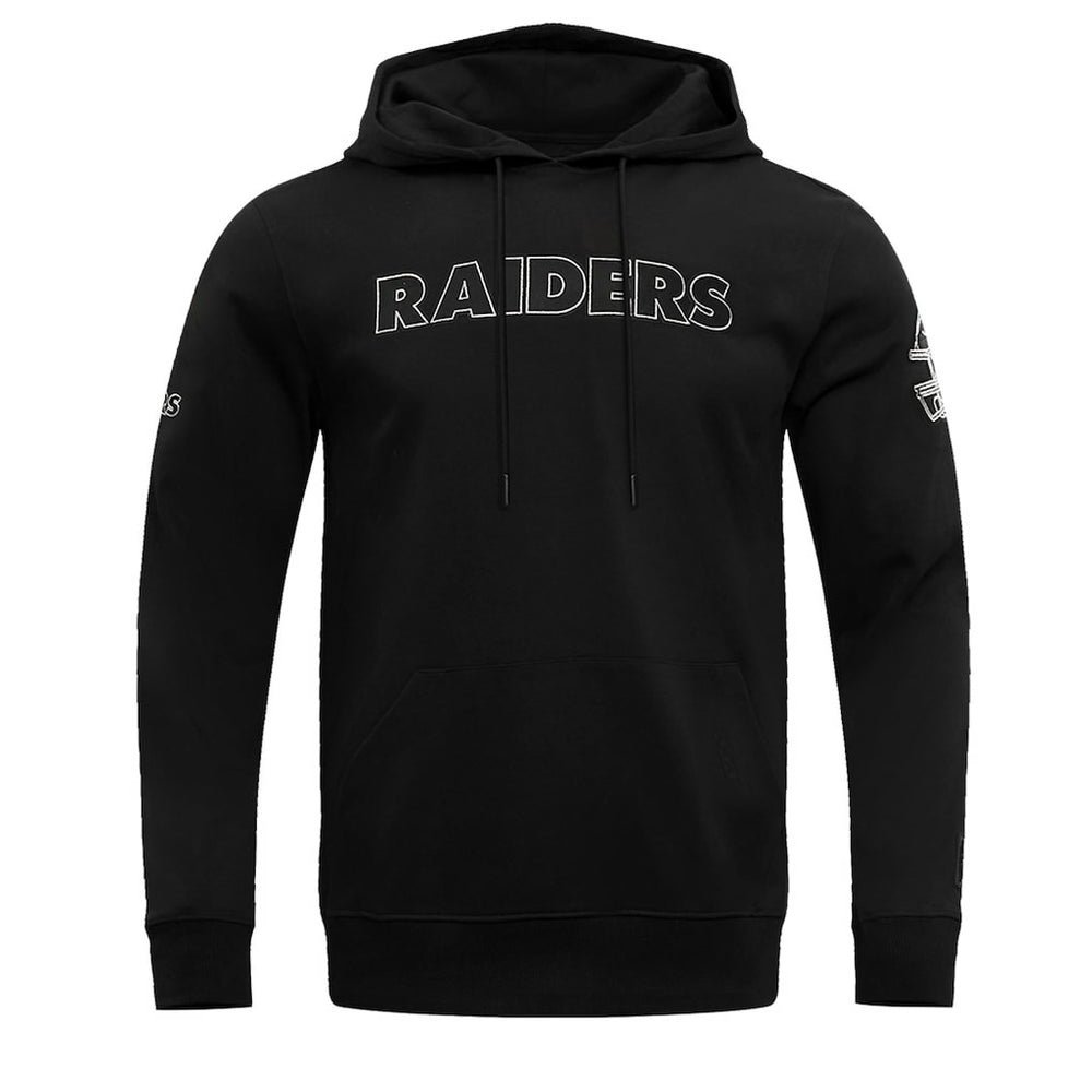 Las Vegas Raiders Pro Standard Classic Chenille Pullover Hoodie - Black cheap