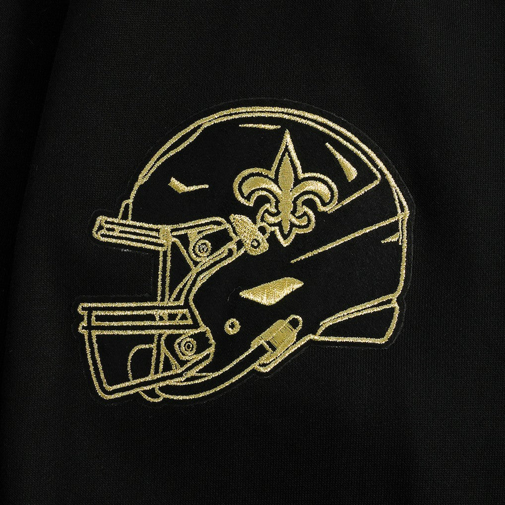 New Orleans Saints Pro Standard Classic Chenille Pullover Hoodie - Black online