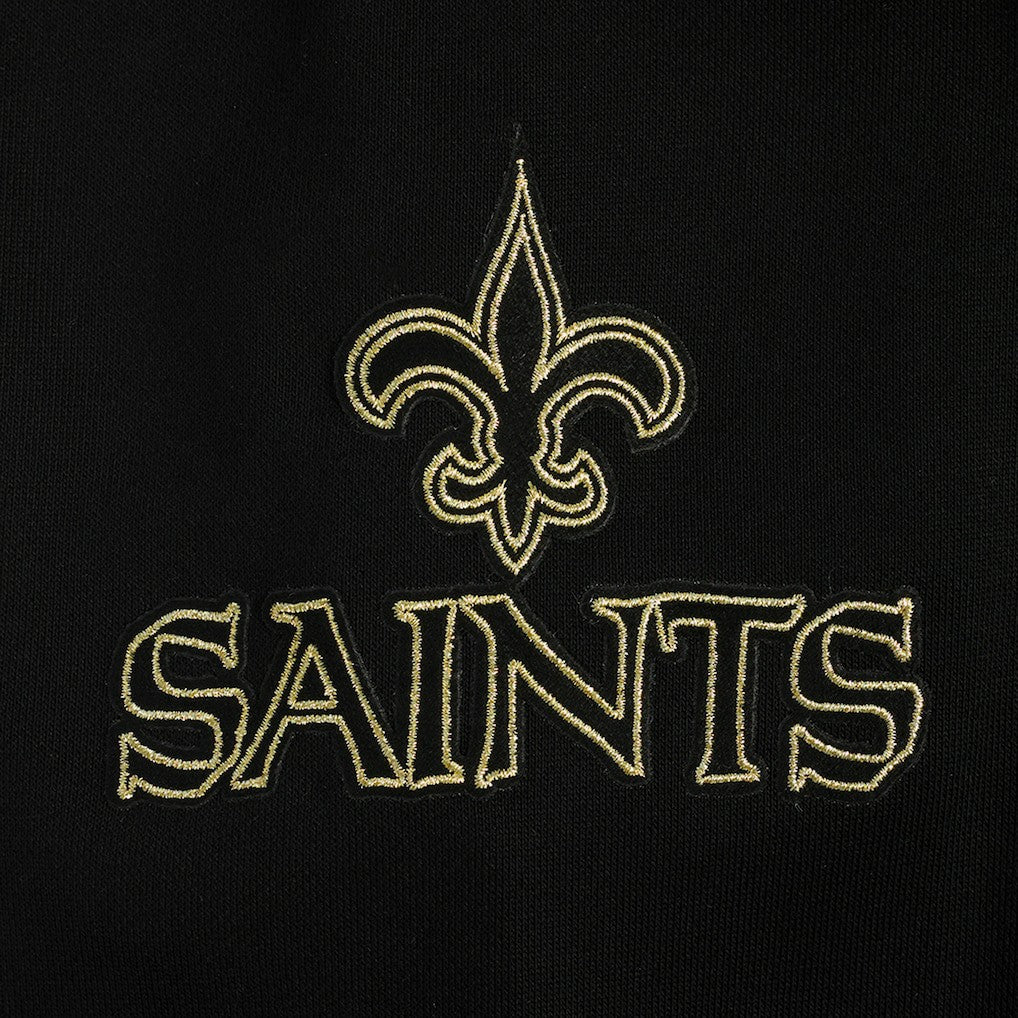 New Orleans Saints Pro Standard Classic Chenille Pullover Hoodie - Black online