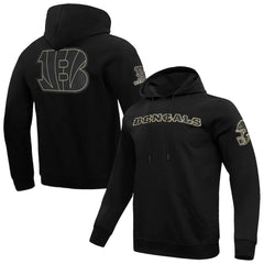 Cincinnati Bengals Pro Standard Classic Chenille Pullover Hoodie - Black outlet
