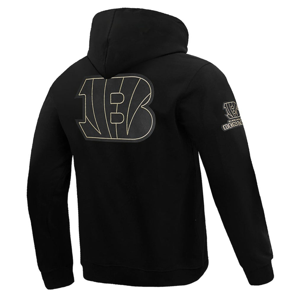 Cincinnati Bengals Pro Standard Classic Chenille Pullover Hoodie - Black outlet