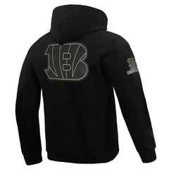 Cincinnati Bengals Pro Standard Classic Chenille Pullover Hoodie - Black outlet