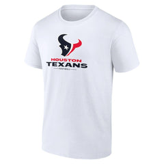 Houston Texans Team Lockup T-Shirt - White cheap