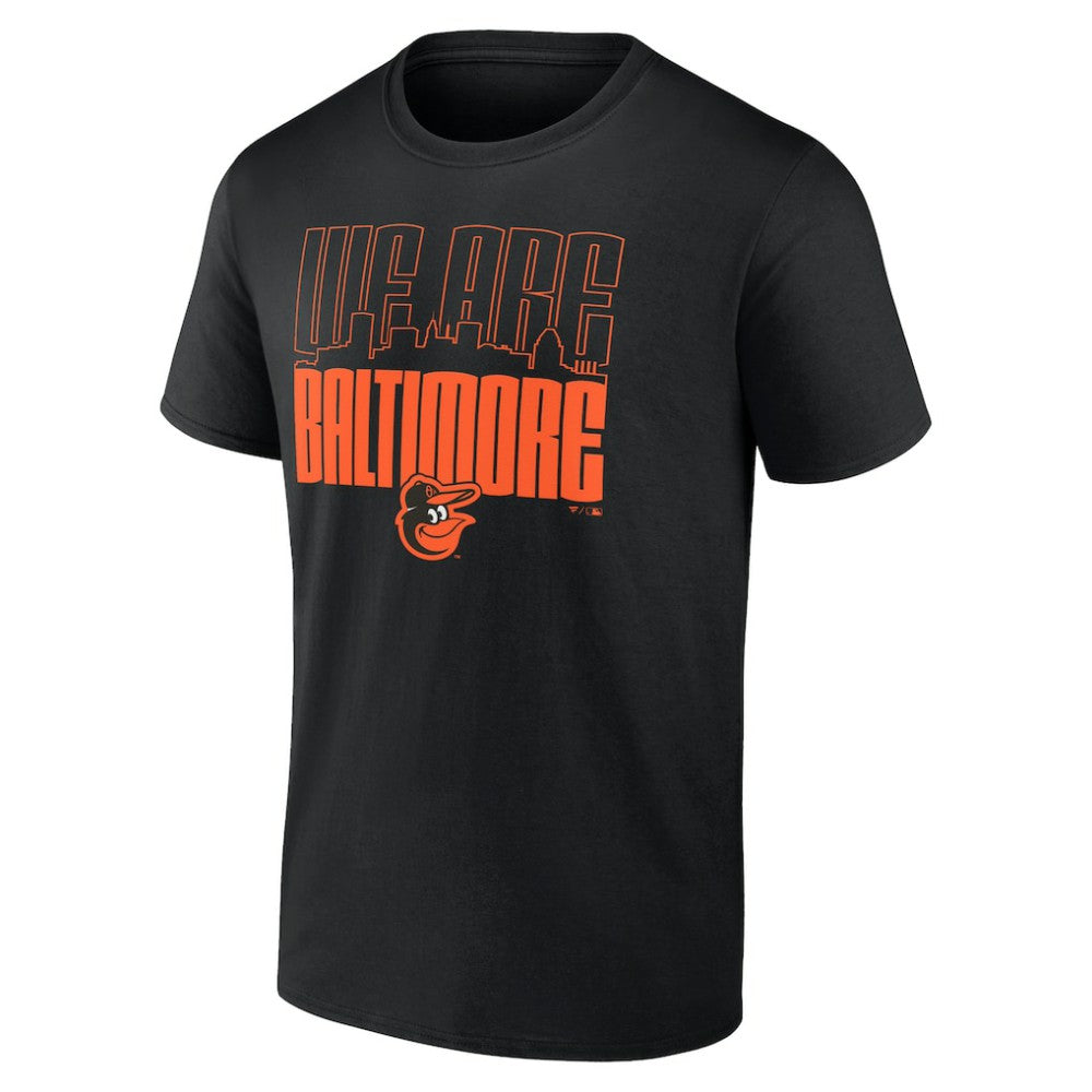 Baltimore Orioles We Are Baltimore T-Shirt Black