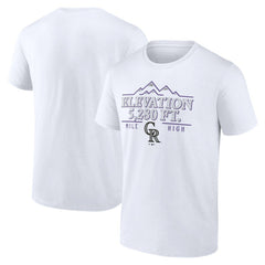Colorado Rockies Elevation T-Shirt White