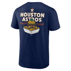 Houston Astros Prime Rib Sandwich T-Shirt Navy