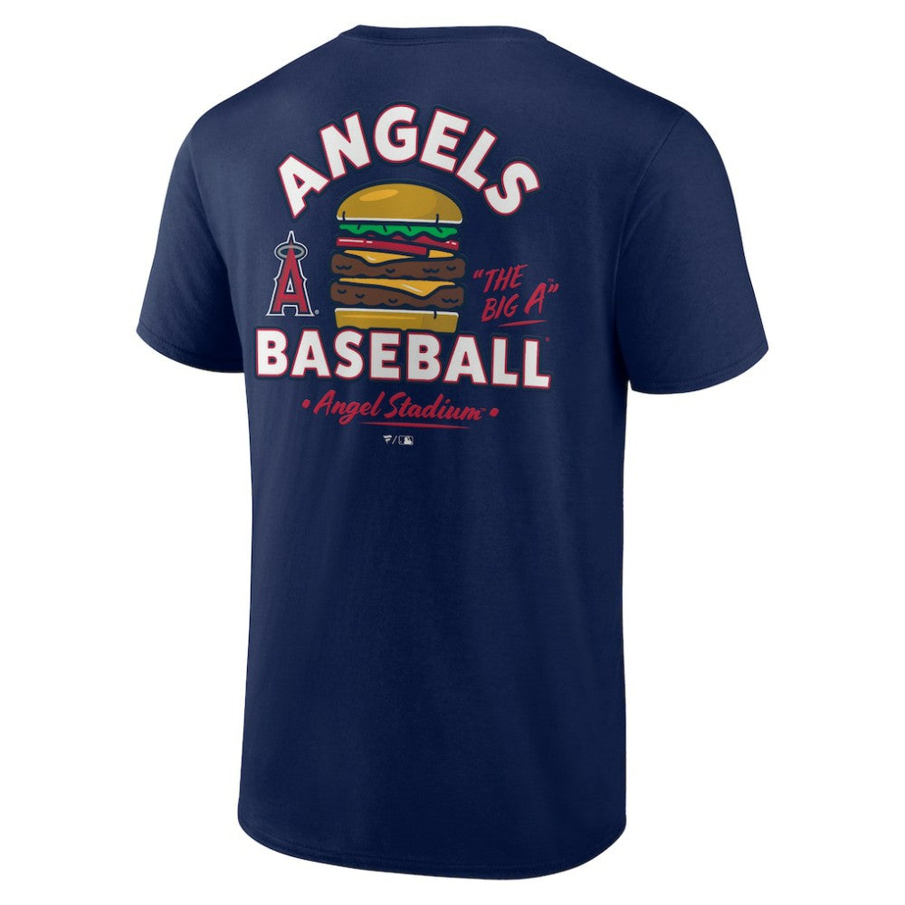 Los Angeles Angels Big A Burger T-Shirt Navy