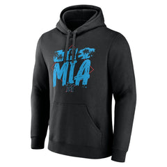 Miami Marlins The MIA Pullover Hoodie Black