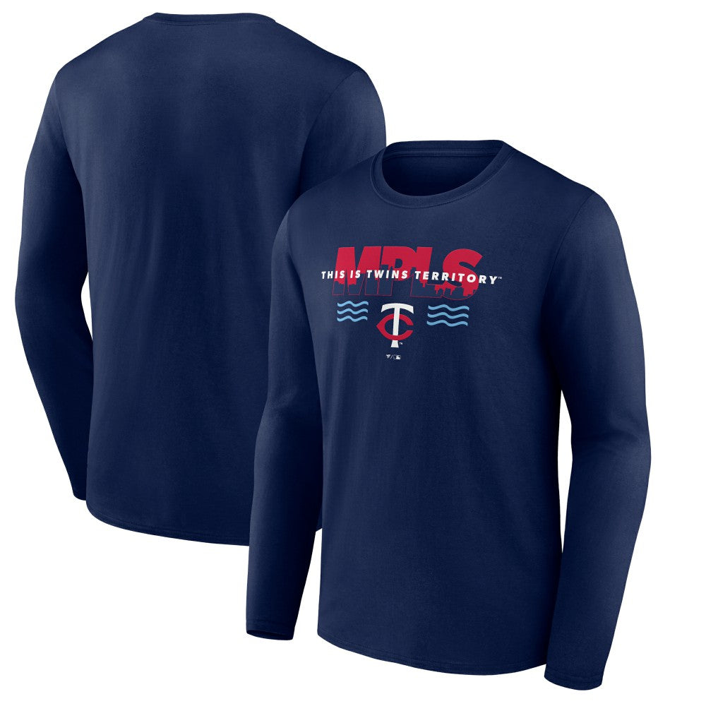 Minnesota Twins Territory Long Sleeve T-Shirt Navy