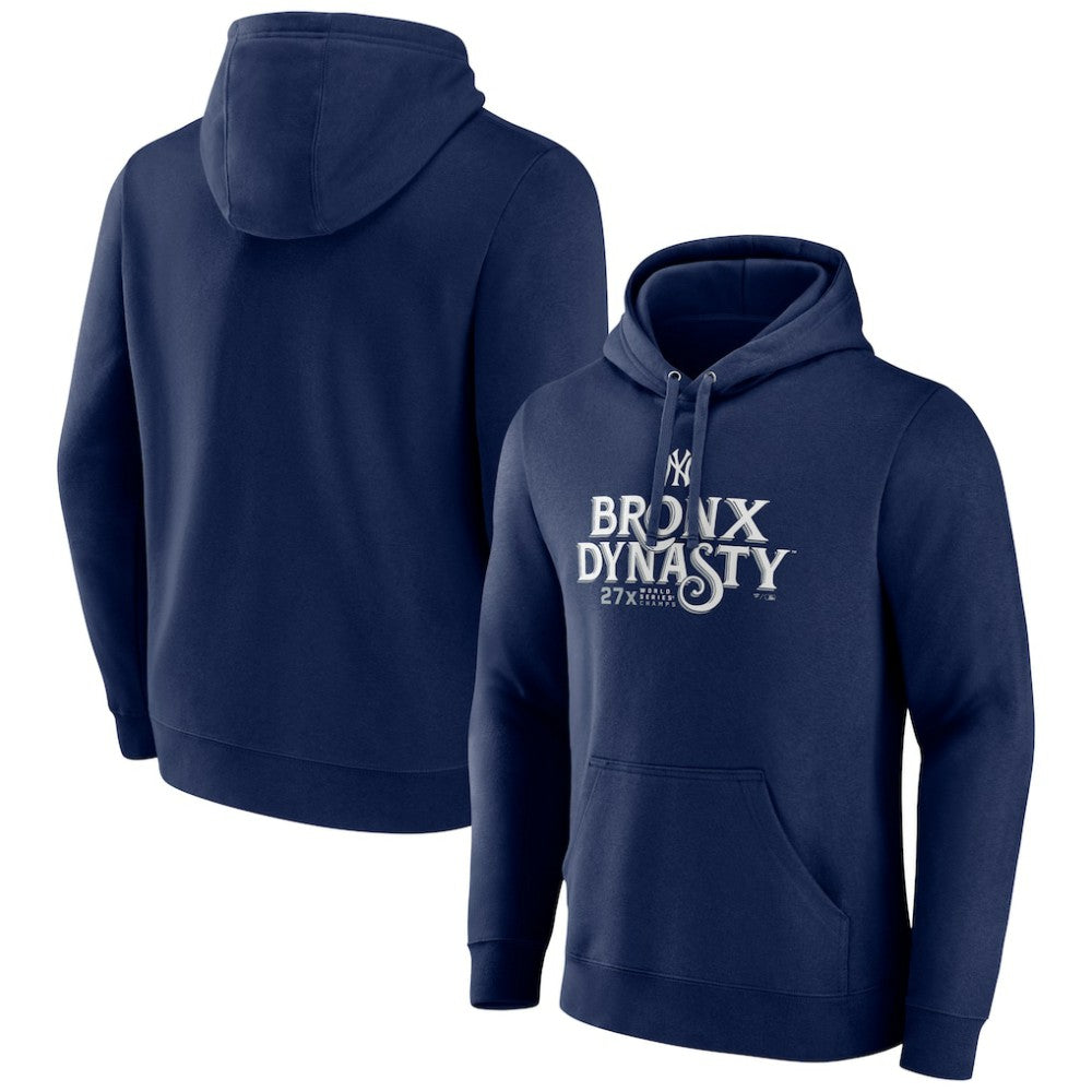New York Yankees Bronx Dynasty Pullover Hoodie Navy