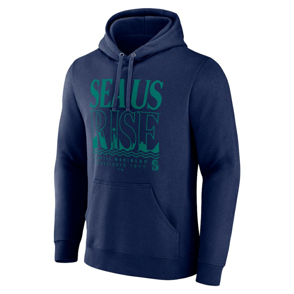 Seattle Mariners Sea Us Rise Pullover Hoodie Navy