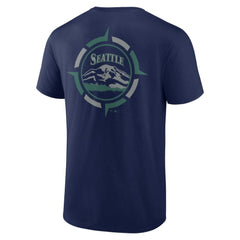 Seattle Mariners Compass T-Shirt Navy