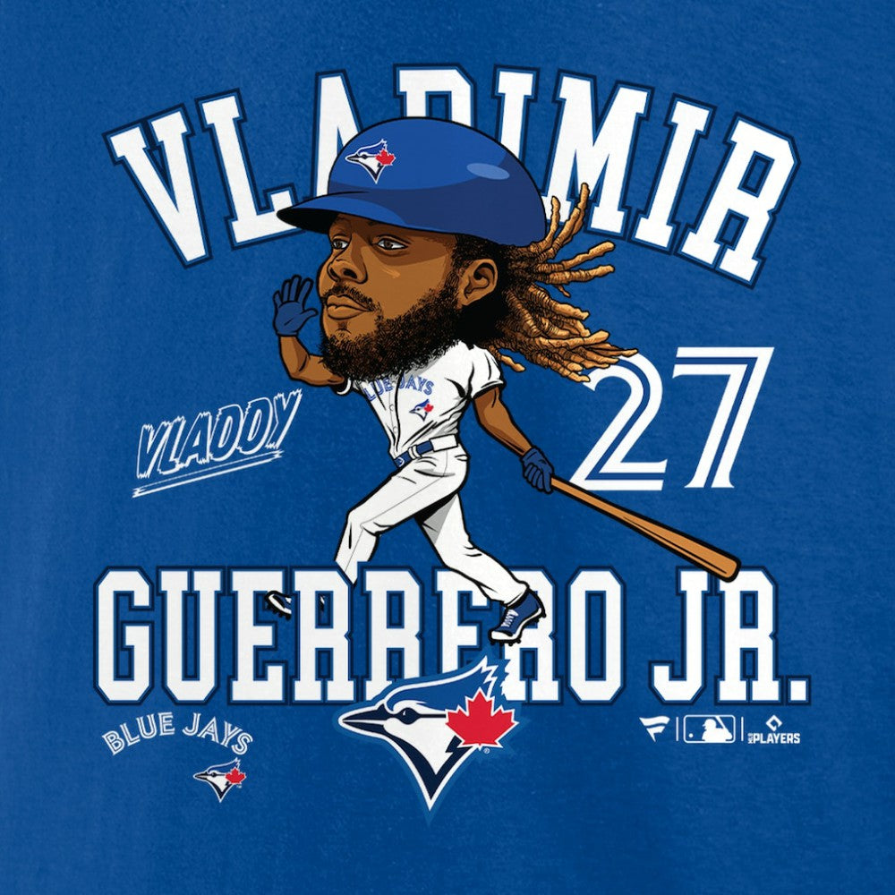 Vladimir Guerrero Jr. Toronto Blue Jays Caricature T-Shirt Royal