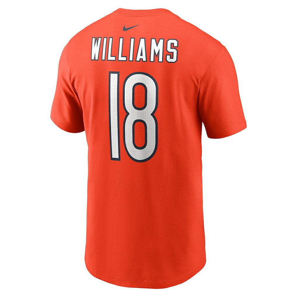 Caleb Williams Chicago Bears Name & Number T-Shirt - Orange sale
