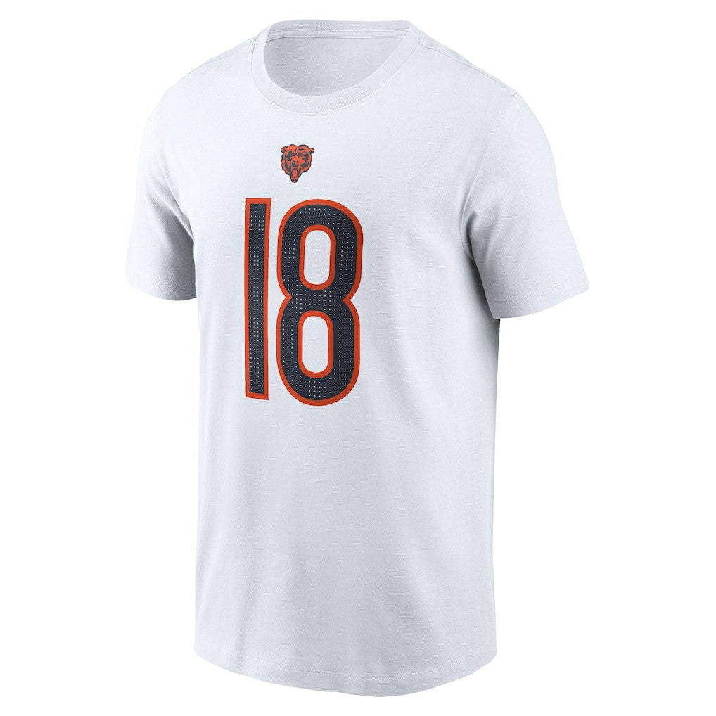Caleb Williams Chicago Bears Name & Number T-Shirt - White on sale