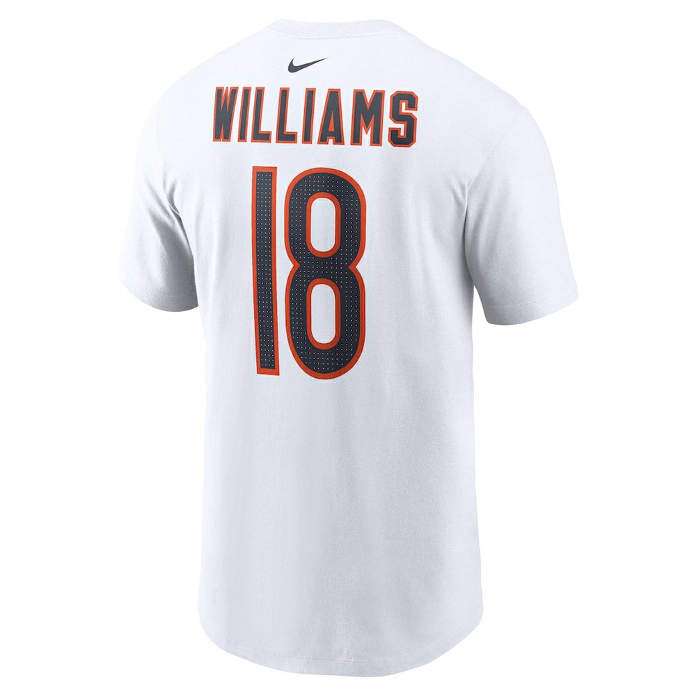 Caleb Williams Chicago Bears Name & Number T-Shirt - White on sale