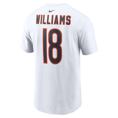 Caleb Williams Chicago Bears Name & Number T-Shirt - White on sale