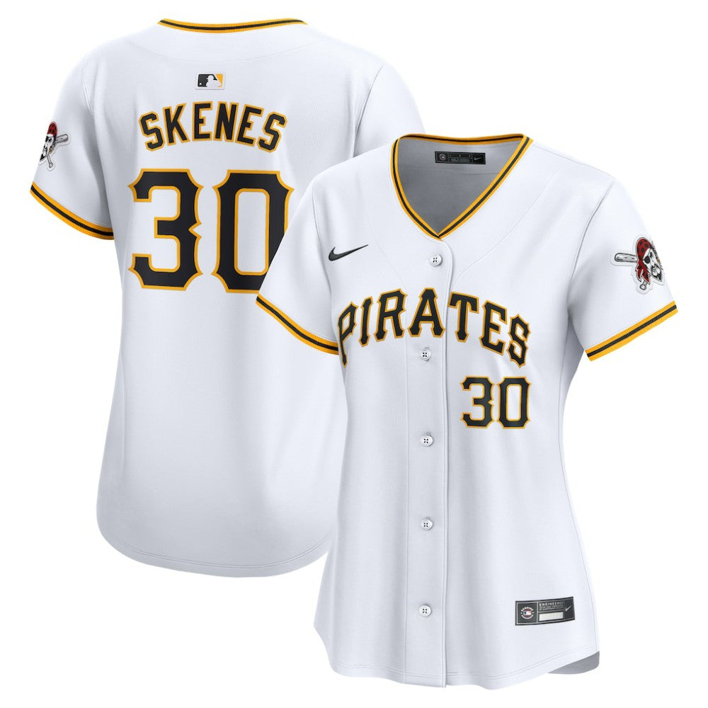 Paul Skenes Pittsburgh Pirates Women's Home Limited Player Jersey White