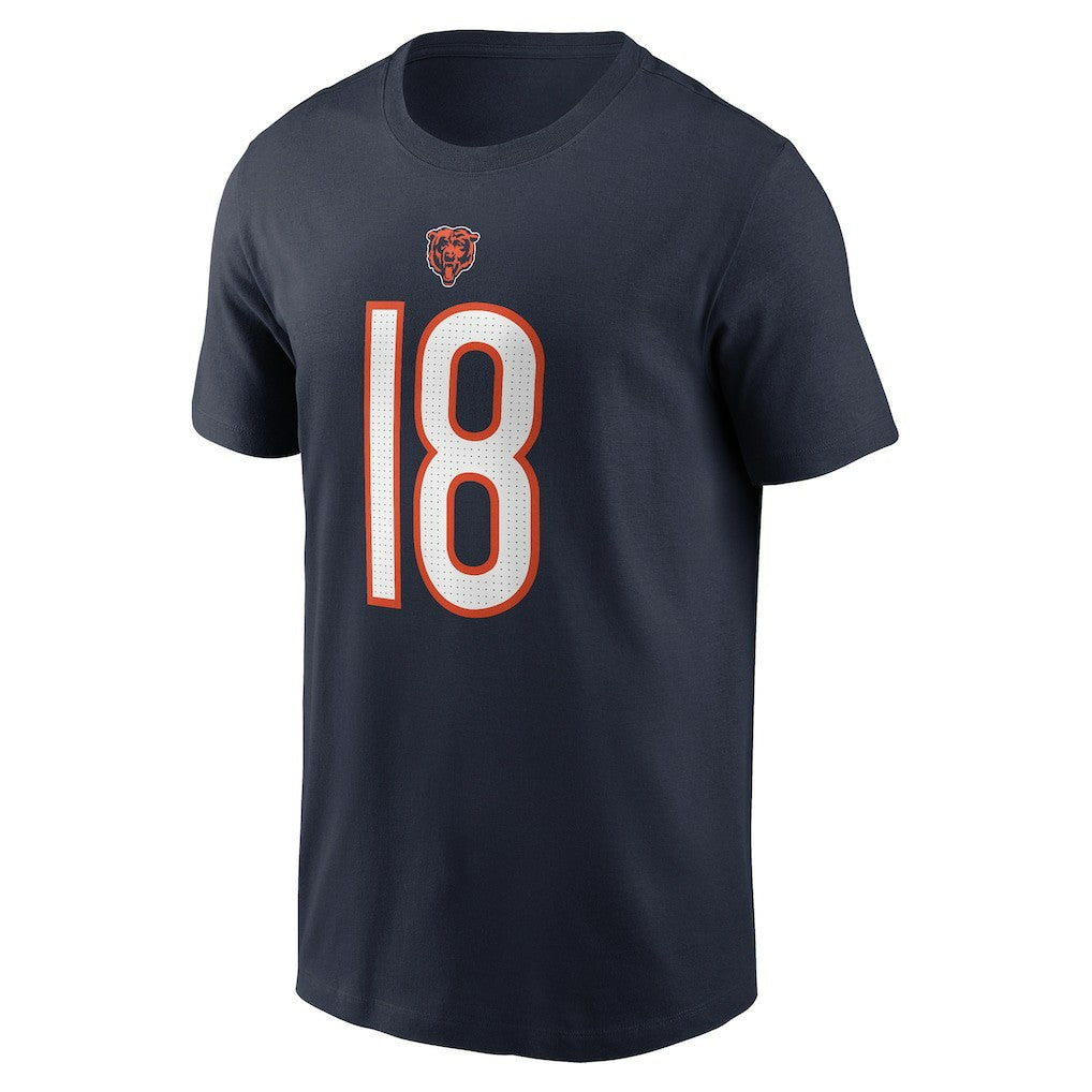 Caleb Williams Chicago Bears Youth Fuse Name & Number T-Shirt - Navy cheap