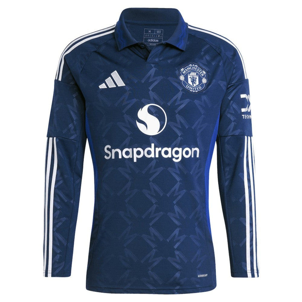 Manchester United 2024/25 Away Replica Long Sleeve Jersey - Navy online