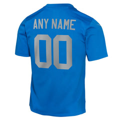 Detroit Lions Youth Alternate Custom Game Jersey - Blue cheap