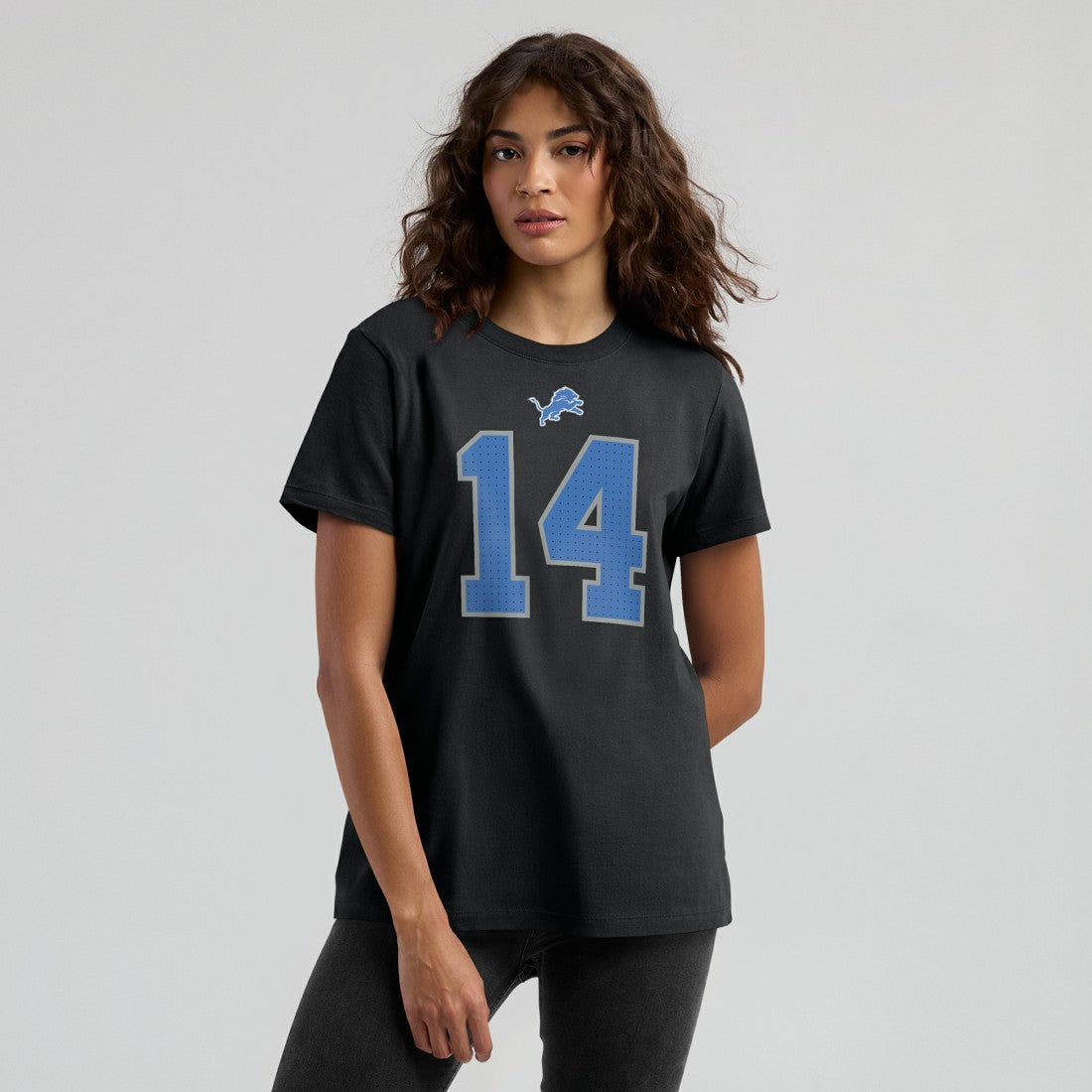 Amon-Ra St. Brown Detroit Lions Women's Player Name & Number T-Shirt - Black discount