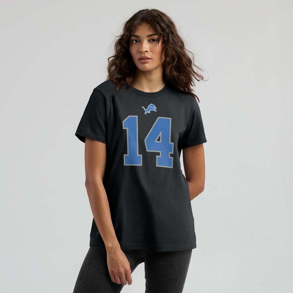 Amon-Ra St. Brown Detroit Lions Women's Player Name & Number T-Shirt - Black discount
