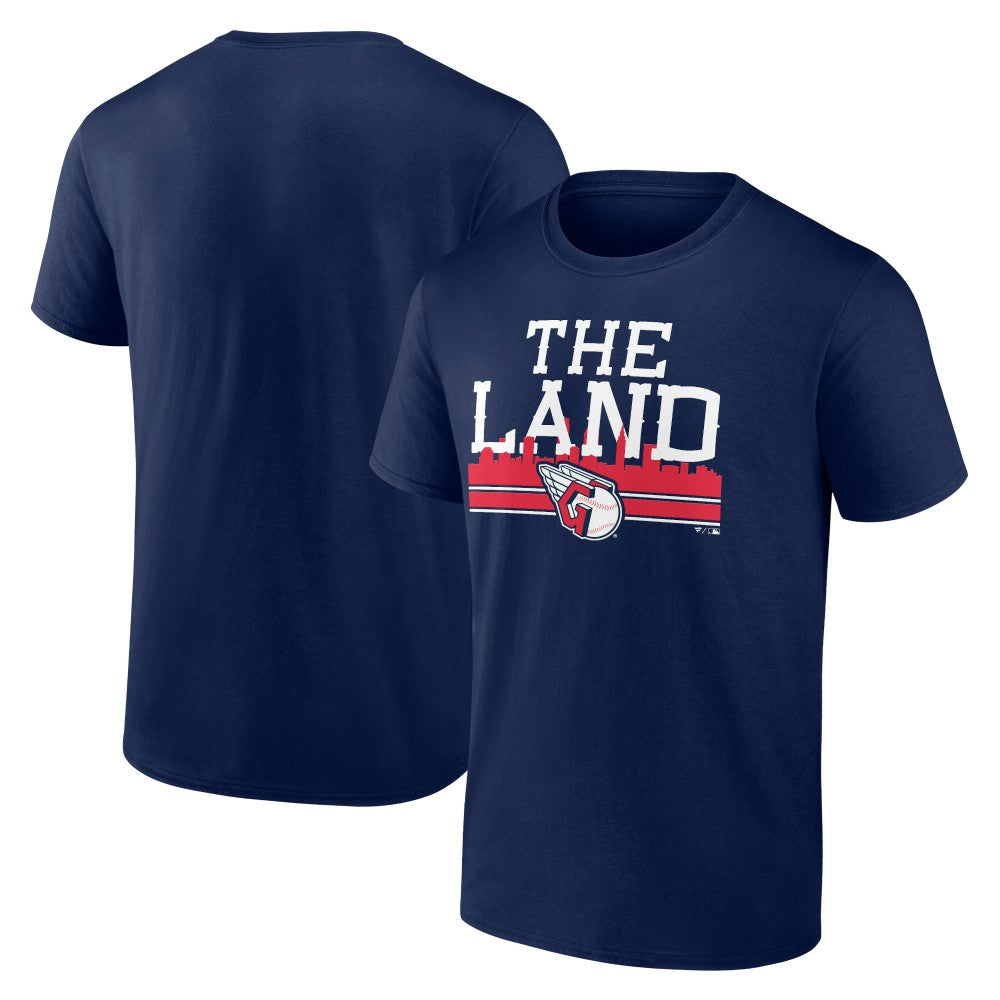 Cleveland Guardians The Land T-Shirt Navy